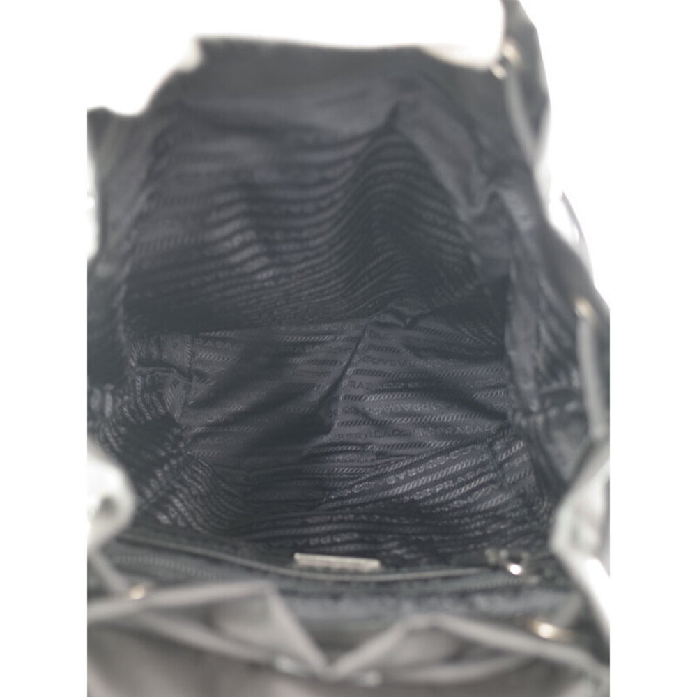 PRADA Two Pocket Tessuto Backpack Rucksack Daybag Black - Picture 3 of 9